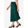 Jessica London Women's Plus Size A-Line Cashmere Skirt - 4 of 4