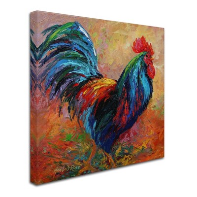 "Mr T Rooster" Outdoor Canvas