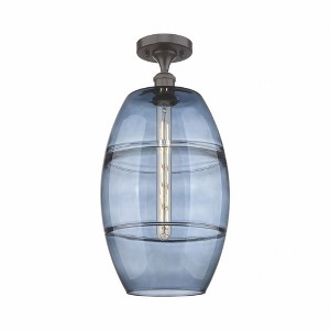 Vaz - 1 Light Semi-Flush Mount In Industrial Style-19.75 Inches Tall and 10 Inches Wide - 1 of 1