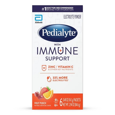 Pedialyte® Electrolyte Water Fruit Punch Flavor