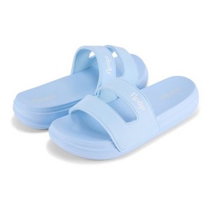 Floopi Women's Summer Double Strap Slide Sandal - 1 of 4