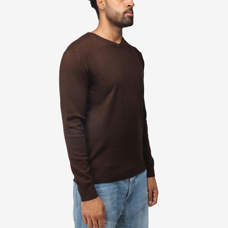 X RAY Men's Slim Fit Pullover V-Neck Sweater, Sweater for Men Fall Winter (Available in Big & Tall), 3 of 7