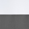 LunaLulinlk Regatta Stripe Fabric Shower Curtain, 70" x 72", Gray and White - 3 of 3