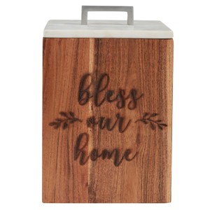 Park Designs Farmhouse Wood Canister - Large - 1 of 3
