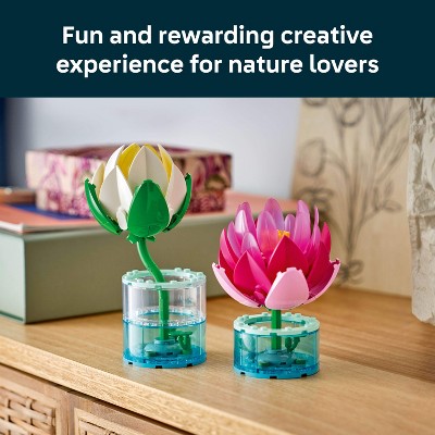 Детские конструкторы LEGO Botanicals Water Lilies Building Toy 11511 — фото 4