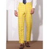 Lars Amadeus Men's Plaid Dress Classic Fit Formal Checked Trousers - 2 of 4