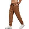 COOFANDY Mens Joggers Pants Regular Fit Casual Pants Lightweight Elastic Waistband Pants with Pockets - 4 of 4