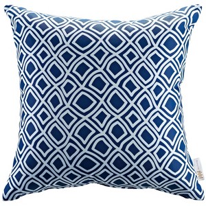 Modway Outdoor Patio Pillow – Weather-Resistant Accent Cushion for Lounge Chairs and Outdoor Sofas - 1 of 3