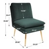 Hyleory Upholstered Accent Chair - 4 of 4