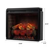 Modern Ember Uptown 28 Inch Electric Fireplace Insert, Works with Alexa/Google - 3 of 4