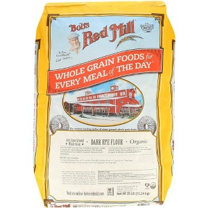 Bob's Red Mill Flour Rye Dark Organic - Pack of 1 - 25 Lb - 1 of 1
