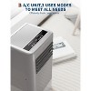 7000 BTU Portable Air Conditioner for Large Rooms Up to 450 Sq.Ft – Quiet Operation, Remote Control, 24H Timer, with Fan & Dehumidifier - 3 of 3