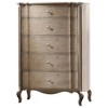 38" Chelmsford Chest Antique Taupe - Acme Furniture: 5-Drawer, No Assembly Required, Space Saving - 2 of 4