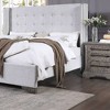 90" Eastern King Bed Artesia with Buttonless Tufting & Wood Frame - Acme Furniture - 3 of 4