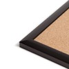 U Brands 36" Square Cork Bulletin Board Black Aluminum Frame - 3 of 3