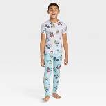 Boys' Disney Mickey & Friends 2pc Sleep Pajama Set - Gray