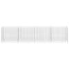 vidaXL Gabion Raised Bed Silver Galvanized Steel 141.7 x 11.8 x 35.4 in - 4 of 4