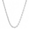 925 Silver Chain for Women, Smooth Necklace without Ditch, Minimalist and Elegant Jewelry for Gift - 2 of 4