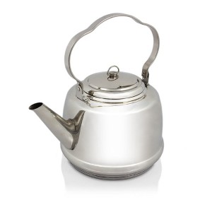 Petromax Stainless Steel Teakettle for Indoor/Outdoor Use Over an Open Campfire or in your Kitchen - 1 of 4