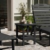 Merrick Lane 2-Tier Adirondack Side Table, All-Weather HDPE Indoor/Outdoor Accent Table - 2 of 4