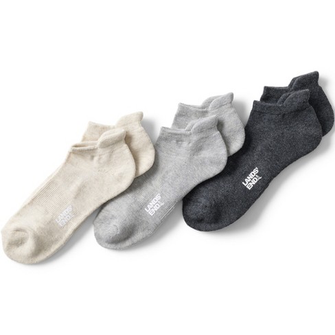 Men's Seamless Toe Cotton Rib Dress Socks (3-pack)