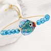 Ross-Simons Italian Multicolored Murano Glass Fish and Bead Bolo Bracelet With 18kt Gold Over Sterling Size - 4 of 4