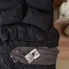 Bedsure Comforter Set – Solid Diamond Pintuck Design Bedding, Elegant and Soft Bed in a Bag for All Seasons - 4 of 4