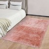 Area Rugs for Bedroom Fluffy Fuzzy Shag Faux Fur Plush Soft Shaggy Easy Care Mats Indoor Floor Soft Carpet for Living Room Decor - 2 of 4