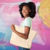 Dalix 22" Soft Canvas Tote Bag - 2 of 4