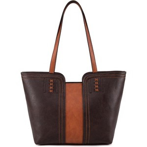 Tote Bag for Women Top Handle Satchel Purse - 1 of 4