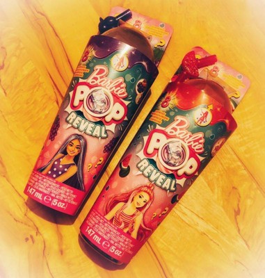 Barbie Pop Reveal Fruit Series Grape Fizz Doll, 8 Surprises Include Pet ...