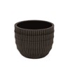 SpassWay 14" Dia Outdoor Indoor Ceramic Planter Pot Decorative Planter with Drainage Hole Patio Flower Pot - 3 of 4