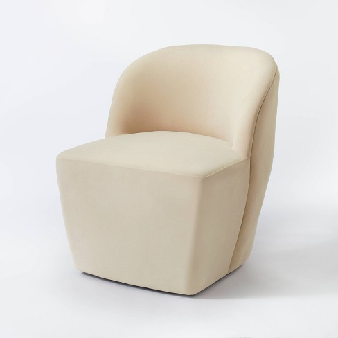 Beige swivel accent chair new arrivals