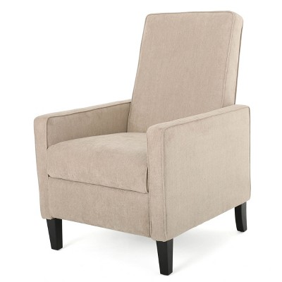 NicBex Linen Accent Chair,Upholstered Living Room Chairs with High Backrest,Modern Armchair,Adjustable Push Back Accent Chairs for Living Room