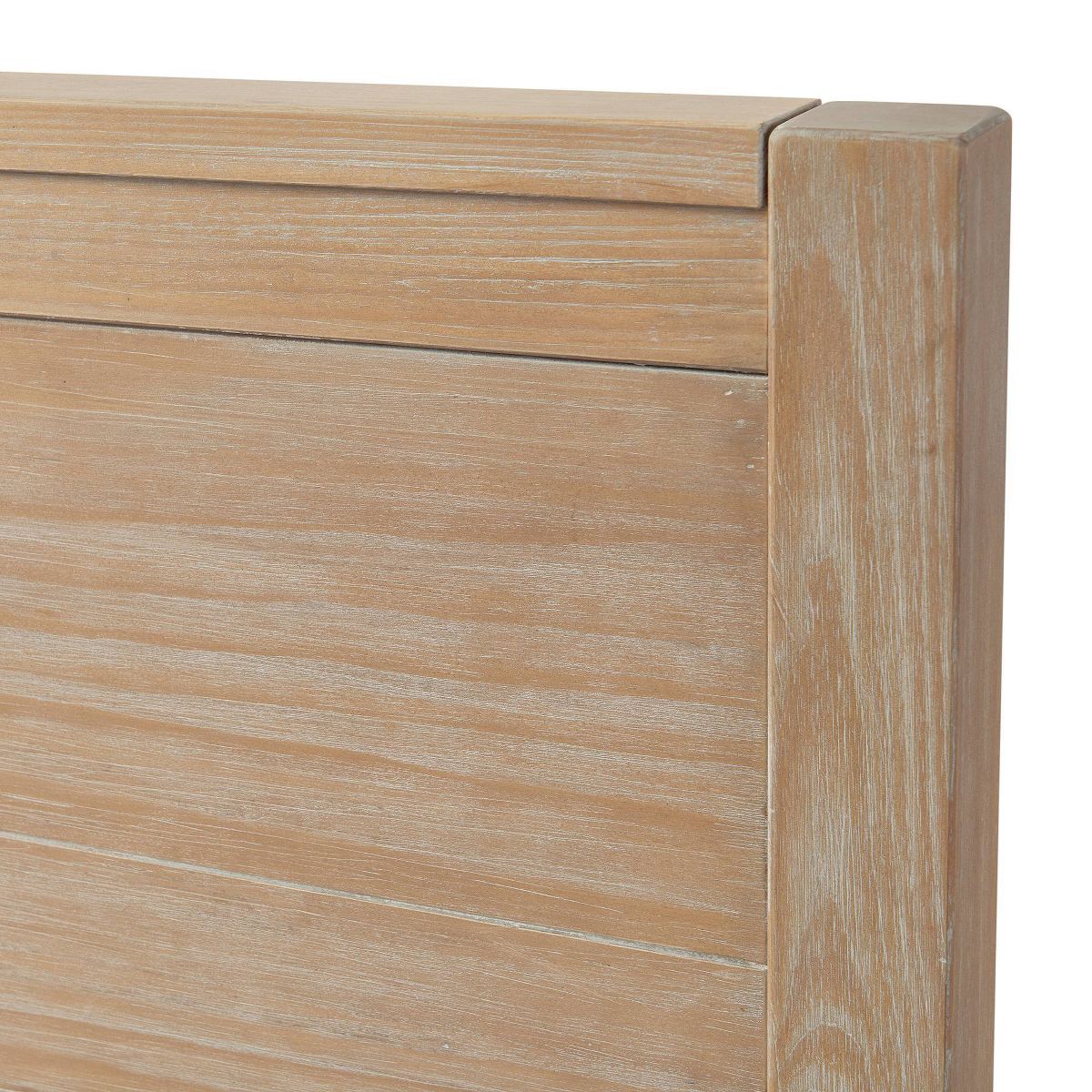 Arden Panel Wood Bed Light Driftwood - Alaterre Furniture - thumbnail 8