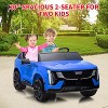 24V 2 Seater Kids Ride On Car Licensed Cadillac Electric Car Toy for Toddlers with 2.4G Remote Control - 3 of 4