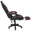 Hoffree Extra Large Massage Gaming Chair Ergonomic Office PC Chair with Footrest & Adjustable - 3 of 4
