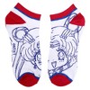 Sailor Moon Crystal Line Art Women's 5-Pack Ankle Socks - 2 of 4