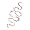 GDFStudio Jayden 18 Foot Snowy Pre Lit LED Artificial Christmas Garland, Warm White Lights - 3 of 4