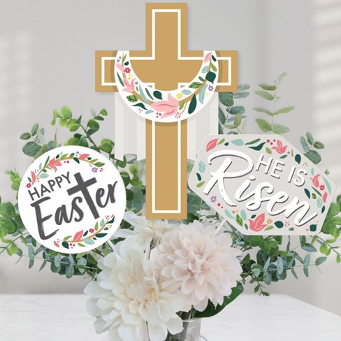 Bright Creations 12 Pack Standing Wood Cross For Diy Crafts And Easter  Christmas Centerpiece Table Mantel Decorations, 7 Inches : Target