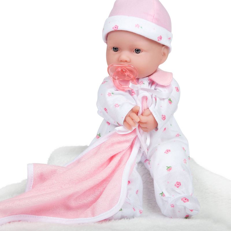 JC Toys La Baby 11" Soft Body Baby Doll - Pink, 5 of 10