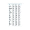 2025 House of Doolittle 5" x 8" Daily Appointment Book Faux Leather Cover Black (28802-25) - 4 of 4