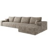 135" Cloud Plush Corduroy L-Shaped Sectional Sofa with Right Chaise - 4 of 4