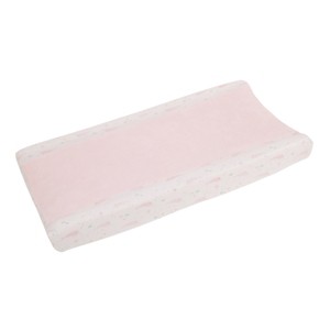 NoJo Under the Sea Whimsy Pink Narwhals Super Soft Changing Pad Cover - 1 of 4