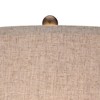 360 Lighting St. Claire 30 3/4" Tall Open Base Large Mid Century Modern End Table Lamps Set of 2 Wood Finish Living Room Bedroom Bedside Nightstand - 3 of 4