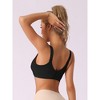 INSPIRE CHIC Women's Adjustable Strap Full Coverage Push Up Bras 3 Packs - 2 of 4