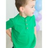 RuggedButts Baby Boys Short Sleeve Knit Henley - 3 of 4