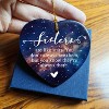 Sisters Are Like Stars Keepsake Gift, Christmas Ornament for Sister, Christmas Gift for Soul Sister, Besties Ceramic Ornament - 3 of 3