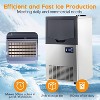 AMERLIFE Freestanding Commercial Ice Makers with Storage Capacity, Stainless Steel, Self-Cleaning, Ideal for Home, Bar & Restaurant Use - 3 of 4