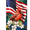 Briarwood Lane Spring House Flag 40x28 For Outdoor American Floral Cardinal For Spring House Flag - 3 of 4